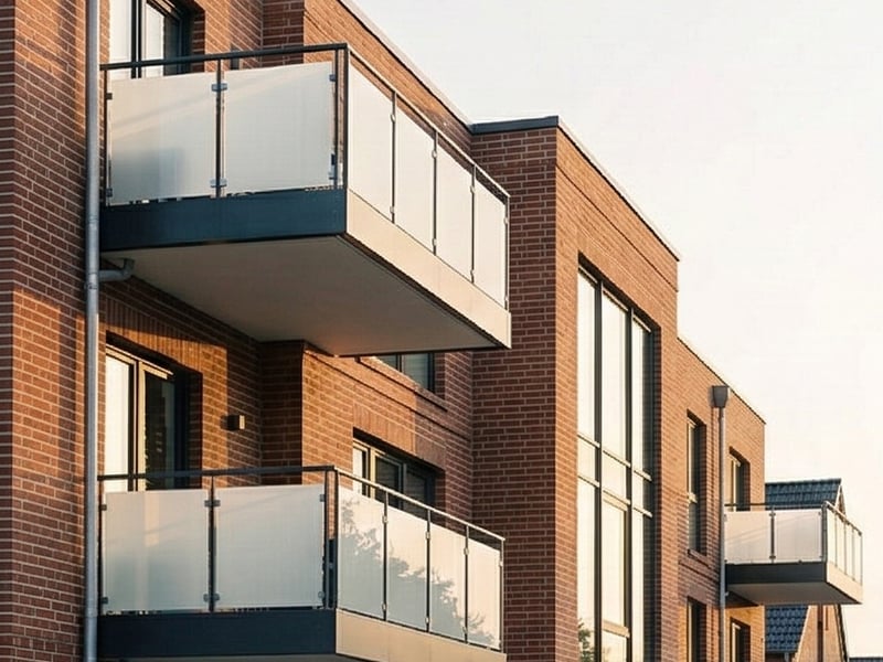 Modernes Mehrfamilienhaus mit Balkonen – WEG-Verwaltung durch Aurimon GmbH